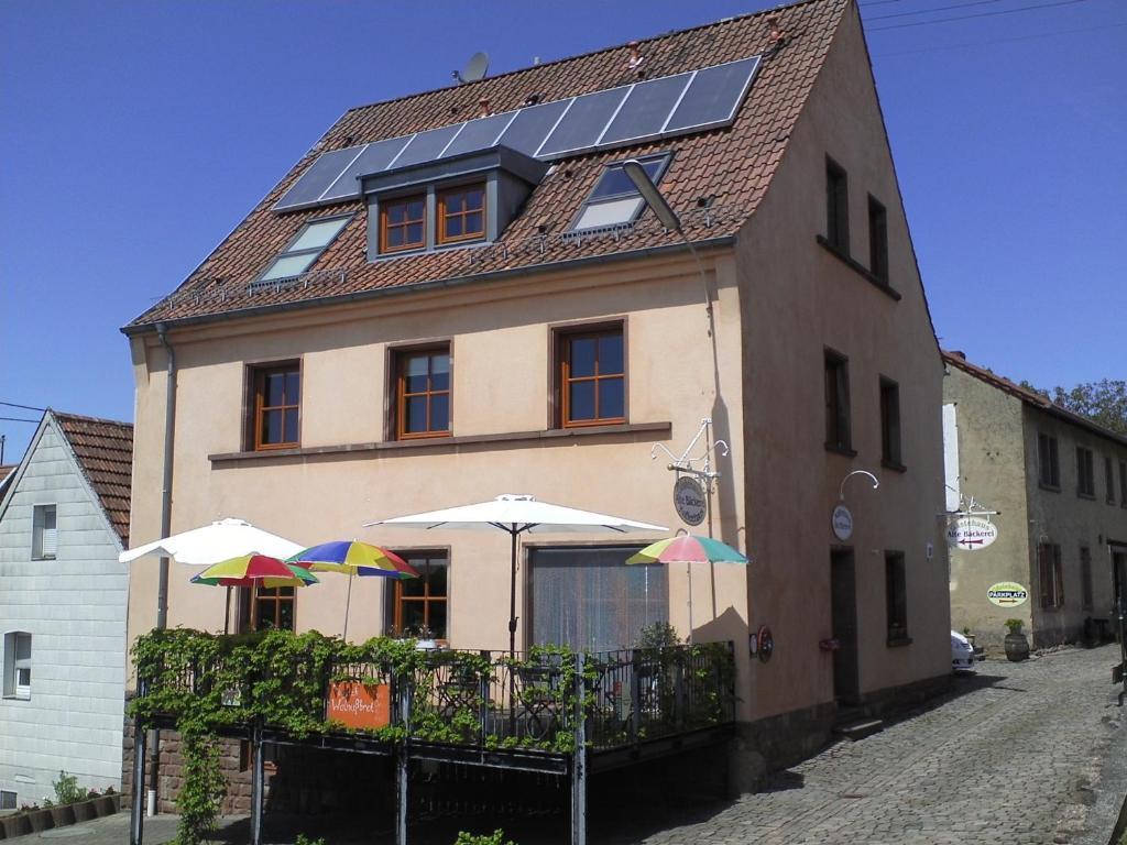Gaestehaus 'Alte Baeckerei' Kaffeehaus Großbundenbach Kültér fotó